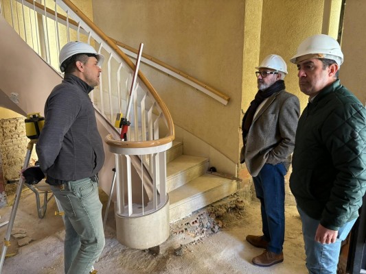 Avancen a bon ritme les obres de rehabilitació del Museu Arqueològic Camilo Visedo Moltó
