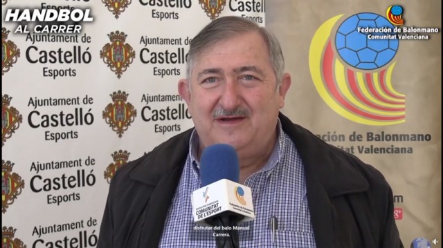 El Club Balonmano Castellón homenajeará a su expresidente Rafael Martí en el pabellón de Grapa