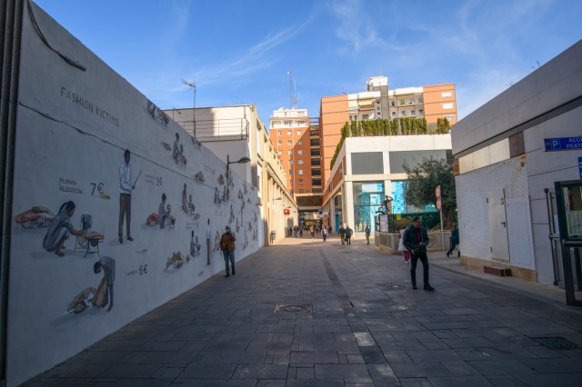 La Conselleria asegura no tener competencias para 'indultar' el mural de Escif