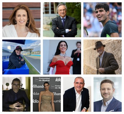 Nueve murcianos (y 'medio' más con Georgina), en el top 500 de los más influyentes de España