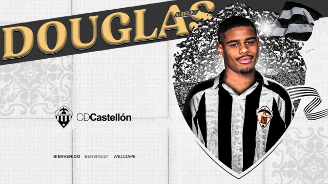 El Castellón refuerza su apuesta ofensiva con el fichaje del brasileño Douglas Aurélio 