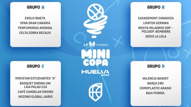 Valencia Basket ya conoce su grupo en la Minicopa LF Endesa
