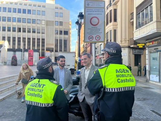 Balance del 'apagado' de las cámaras del centro: Castelló pasa de las 5.000 multas mensuales a 0