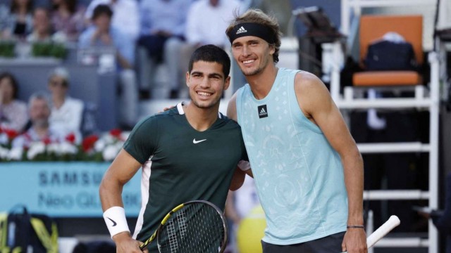 El duelo más repetido para Alcaraz, que pierde con Zverev por 3-4 en el cara a cara
