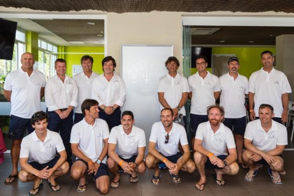 Maserati presenta a su tripulación de la 35 Copa del Rey Mapfre