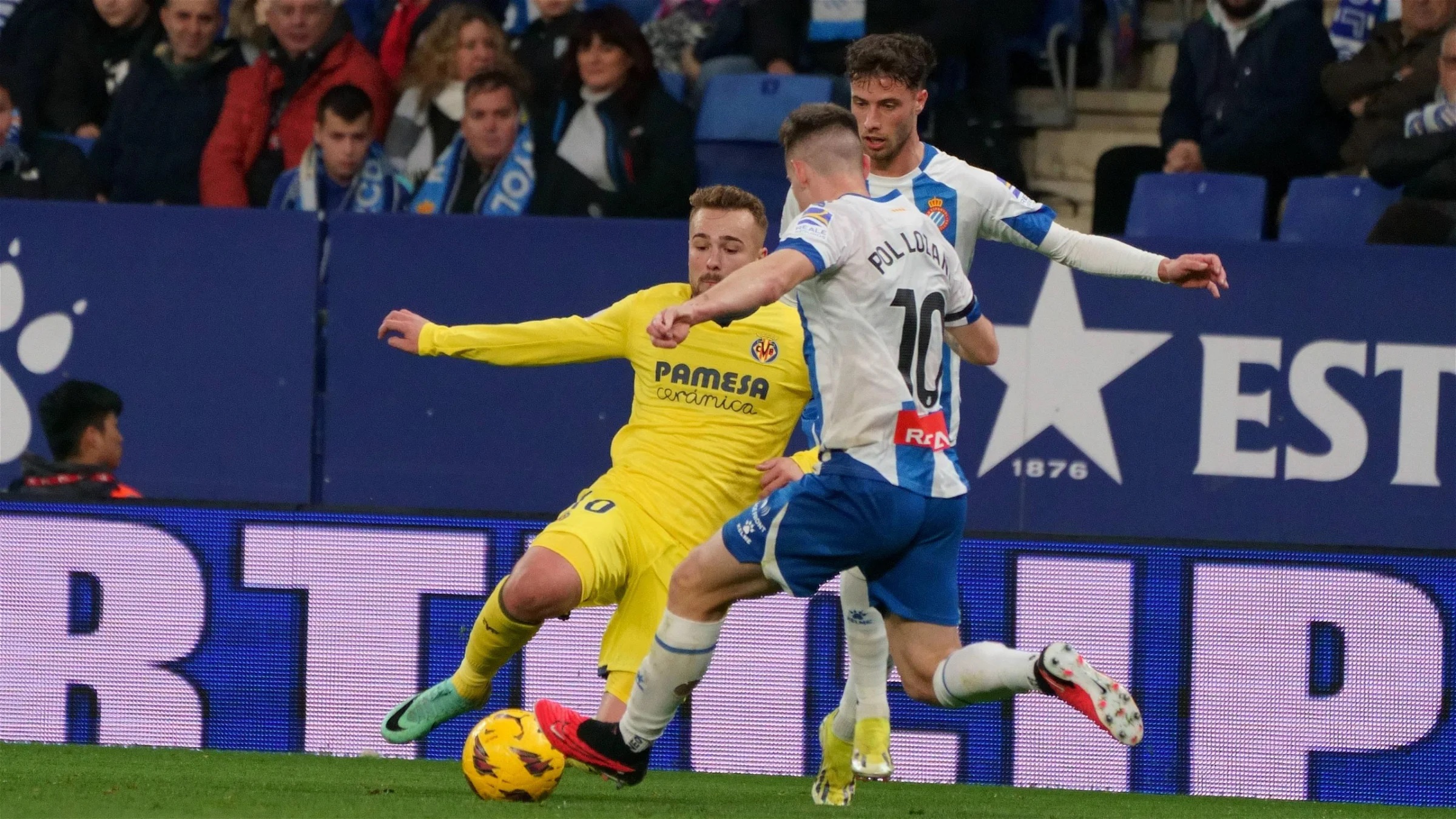 Un combativo Villarreal B no puede con el Espanyol