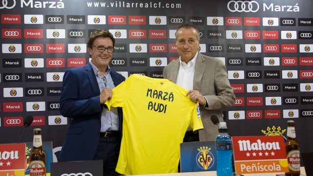 El Villarreal y Marzá Audi presentan su acuerdo de colaboración