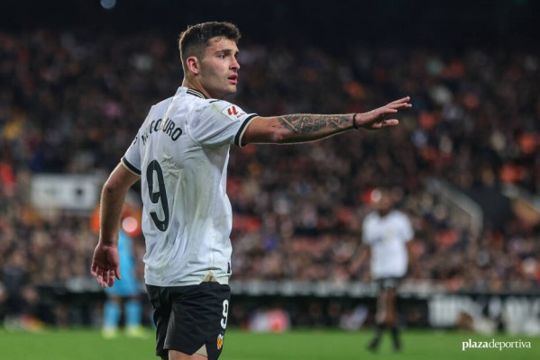 Hugo Duro iguala con sus 9 goles los tantos marcados en sus anteriores 7 cursos en Primera

