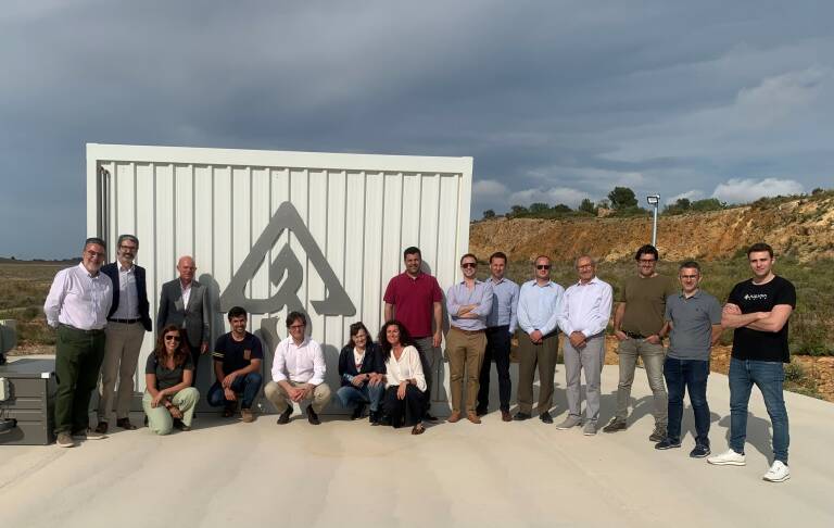 El aeropuerto de Castellón activa el segundo banco de ensayos de motores espaciales de Arkadia Space