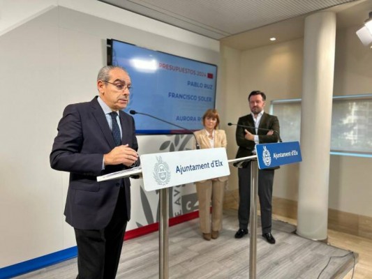 Elche aprueba el presupuesto de 2024 de 266 millones de euros sin alegaciones
