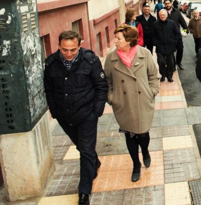 Espejo adereza la pugna a la presidencia del PP en Cartagena ante Noelia Arroyo


