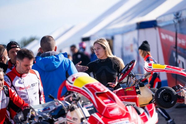 Nerea Martí, a por el título internacional de karting en Chiva