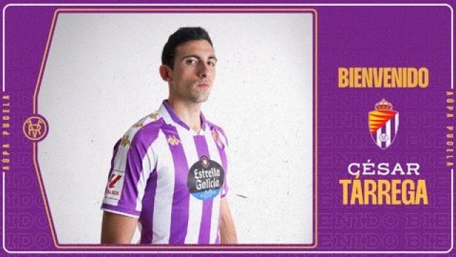 El Valladolid hace oficial la llegada de César Tárrega