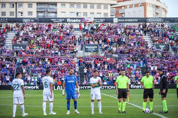 El Eldense es el tercer equipo de categoría con mayor tasa de ocupación de su estadio