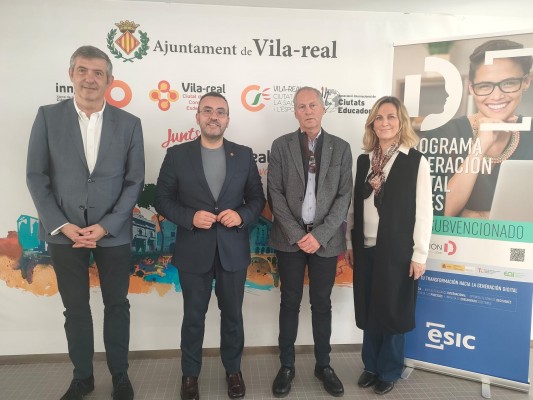 Vila-real y ESIC CV colaborarán para impulsar el emprendimiento y las empresas locales