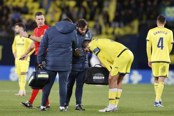 Hospital Villarreal: 15 de los 23 futbolistas 'groguets' han sufrido lesiones esta temporada