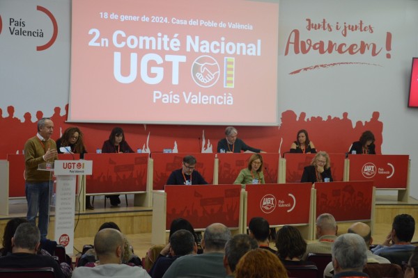 UGT PV avisa en su Comité Nacional del 