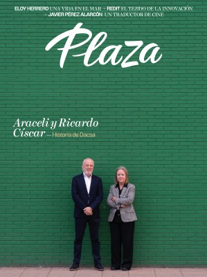 Historia de Dacsa, portada de enero de la revista Plaza