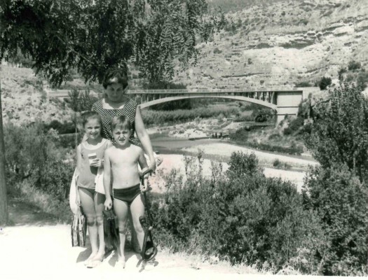 Los veranos de Mª Ángeles Fayos en Montanejos y Benicassim 