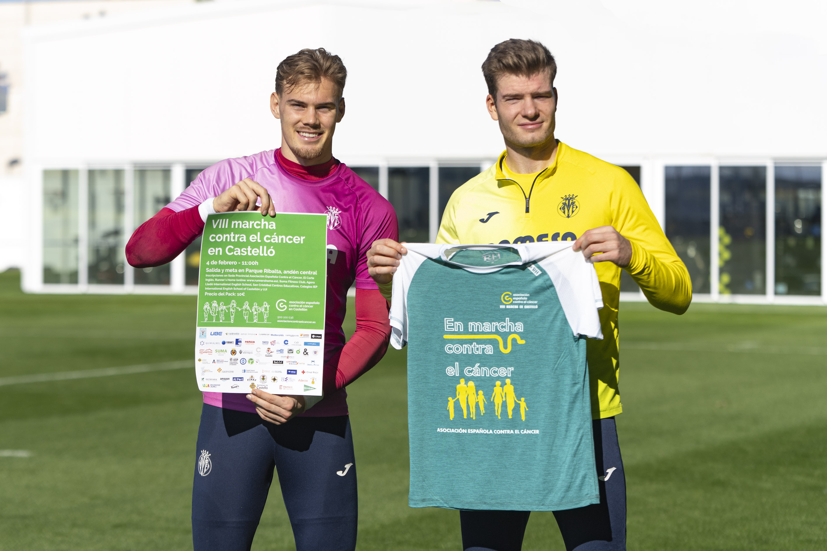 El Villarreal apoya de nuevo la marcha contra el cáncer que se celebra el 4 de febrero en Castelló