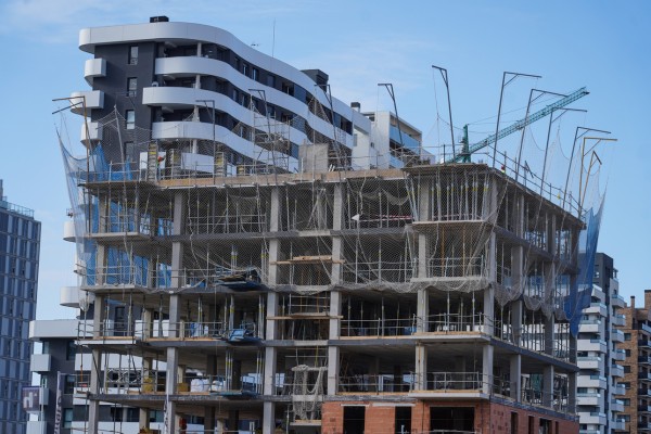 Frenazo en la obra nueva: València solo tiene 185 viviendas a la venta