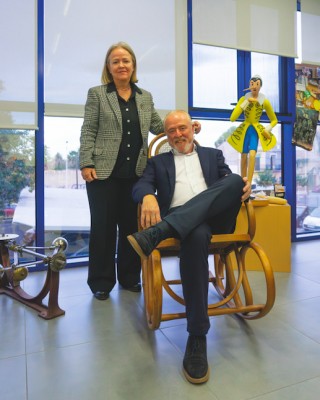 Araceli y Ricardo Císcar (Dacsa): «En la 
economía valenciana echamos de menos la
innovación»