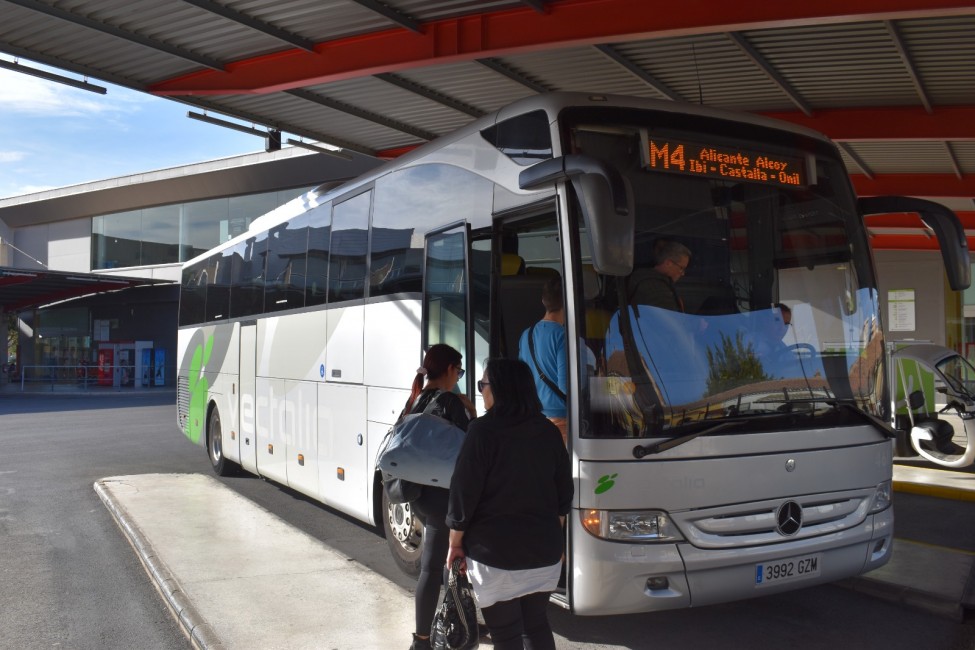 La Estación de Autobuses de Alicante. - 