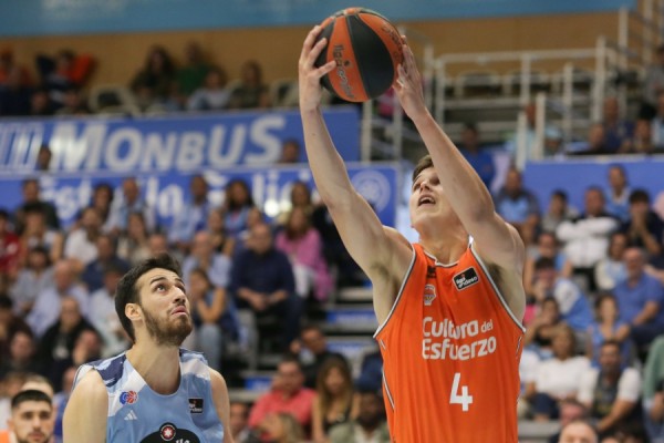 Seis minutos y una zona salvan los muebles del Valencia Basket ante el Breogán