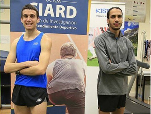 La gran pareja de liebres murcianas: Mariano y Katir suman siete récords nacionales entre ambos 