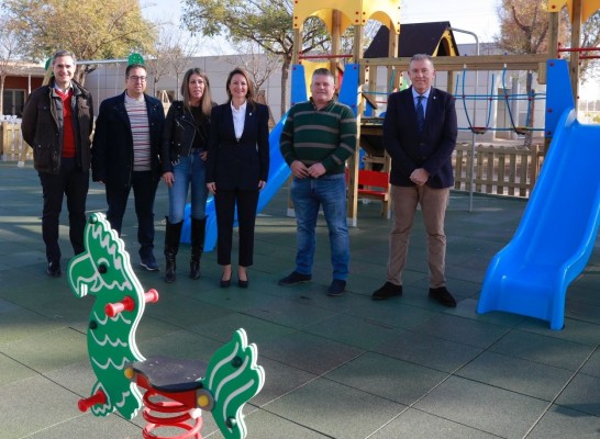 Benadresa estrena su primer parque infantil