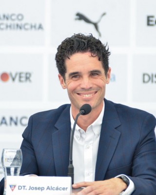El valenciano Josep Alcácer dice que dirigir a Liga de Quito es reto más grande de su vida