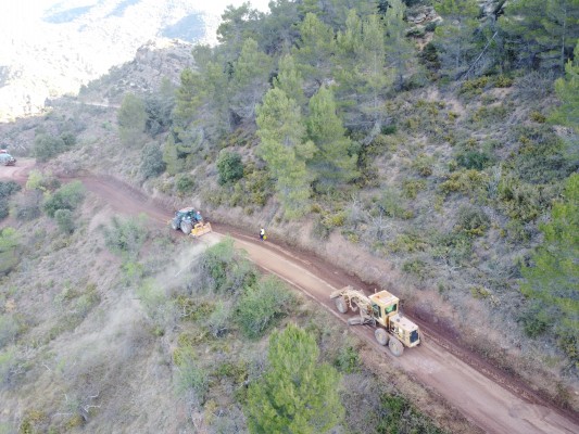Núñez inaugura las mejoras de 121 kilómetros de pistas forestales en 32 municipios de la provincia
