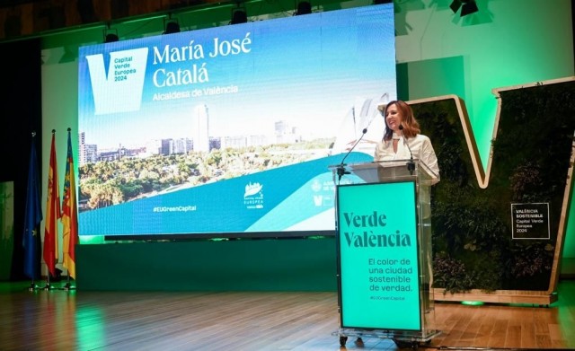 El Ayuntamiento ultima con Pantone el color Verde València, filtro 