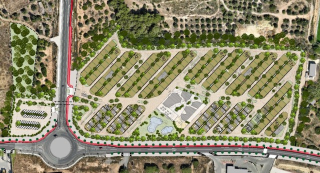 Proyectan un nuevo glamping en l'Alfàs del Pi con 555 plazas