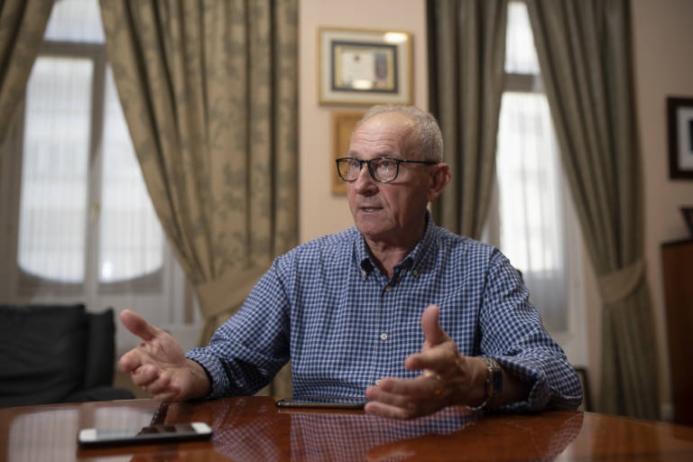 El presidente de AVA-Asaja, Cristóbal Aguado. Foto: KIKE TABERNER - 