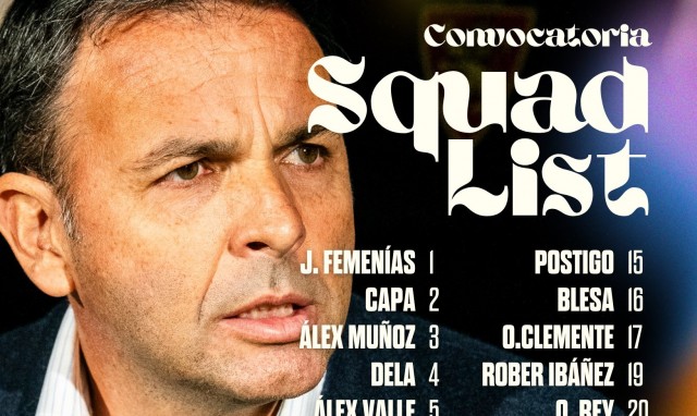 Calleja ofrece una lista en la que recupera tres futbolistas