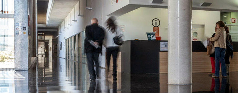 Recepción del Hospital de Dénia - 