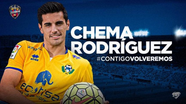 El Levante UD ficha a Chema Rodríguez para las cuatro próximas temporadas