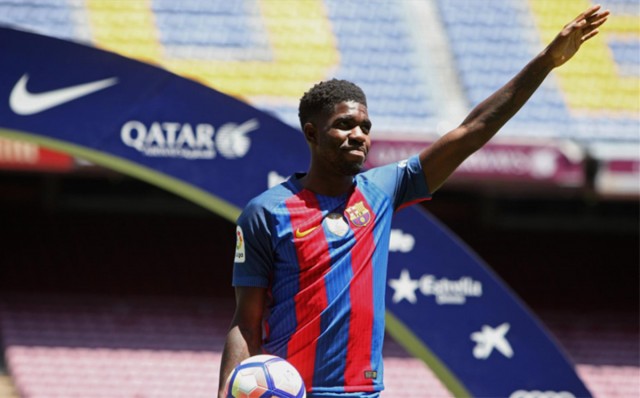 Umtiti se incorpora antes de hora a los entrenamientos