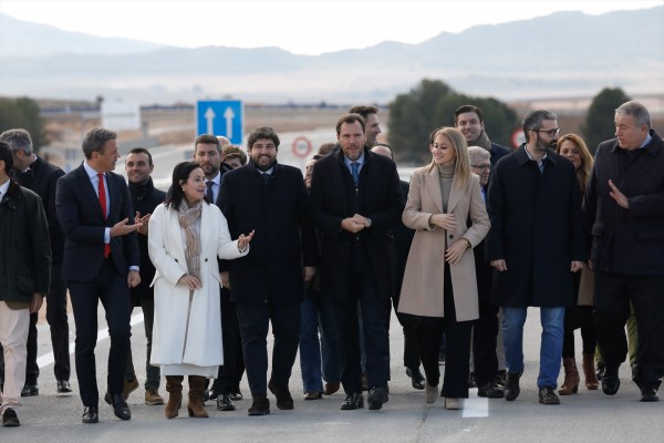 Miras celebra el fin de la Autovía del Altiplano pero pide al ministro Puente que acelere las obras pendientes