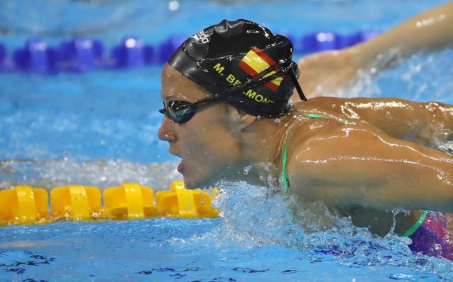 Mireia Belmonte, clasificada para la final de los 400 estilos