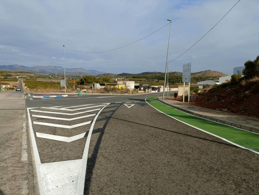 Almenara termina las obras de mejora del polígono Tras Castell con una inversión de 180.000 euros