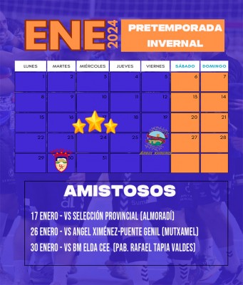 El TM Benidorm disputará tres amistosos durante el parón de la competición
