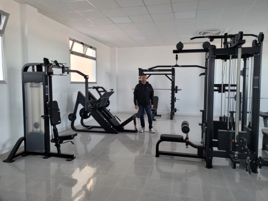 Biar invierte 400.000 euros en el polideportivo para construir un nuevo gimnasio y reparar las piscinas