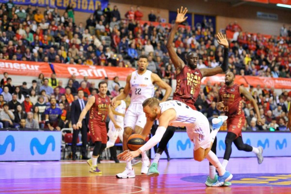 El UCAM CB buscará su quinto triunfo ante un Madrid al que no gana desde mayo de 2016