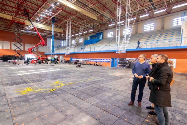Comienza el montaje del nuevo escenario del Benidorm Fest