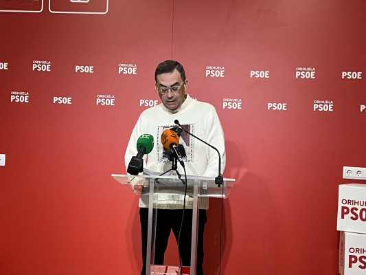 El PSOE registra 43 enmiendas a la ordenanza de convivencia de Orihuela 