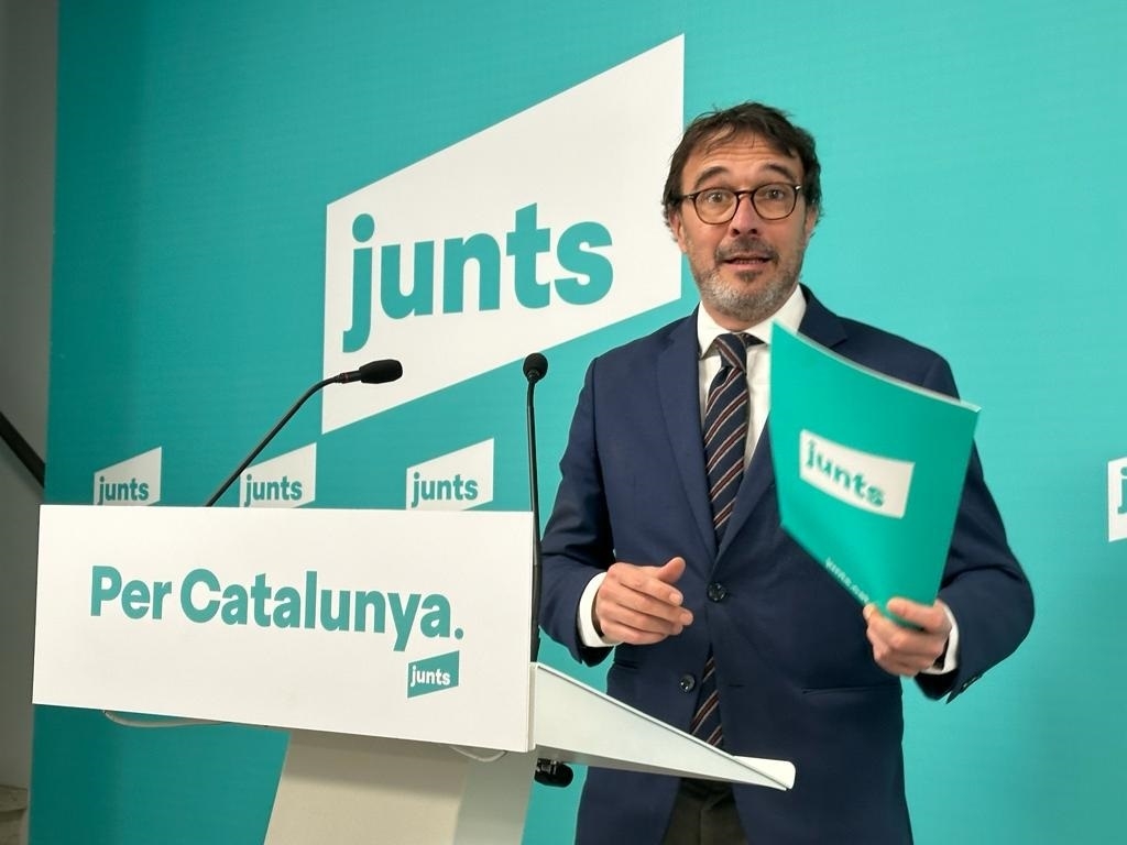 El portavoz de Junts, Josep Rius. Foto: EP  - 
