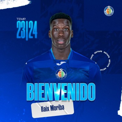 Ilaix Moriba llega cedido al Getafe hasta final de temporada