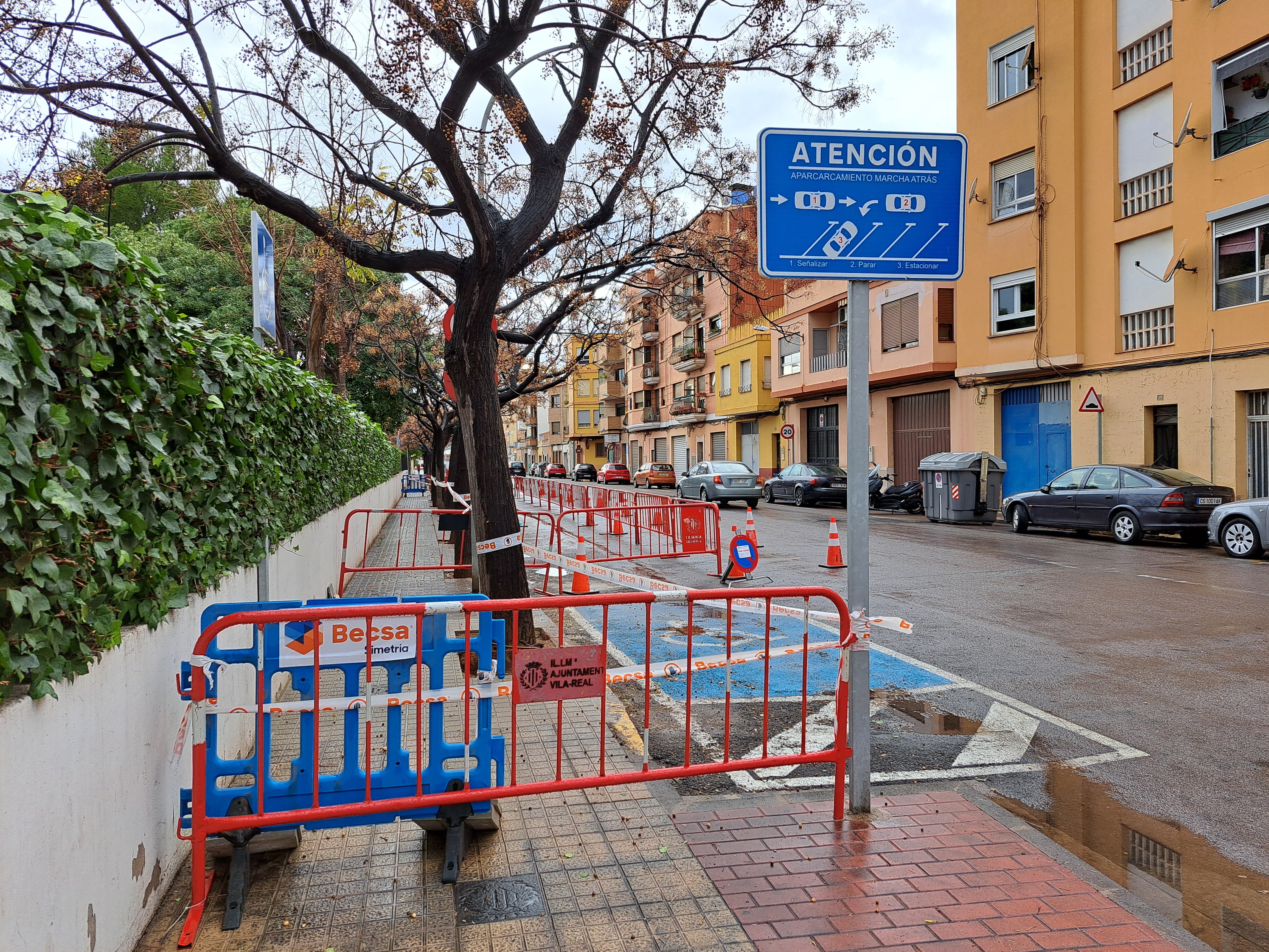 Vila-real inicia les obres per a la millora de les voreres en el carrer Cordó